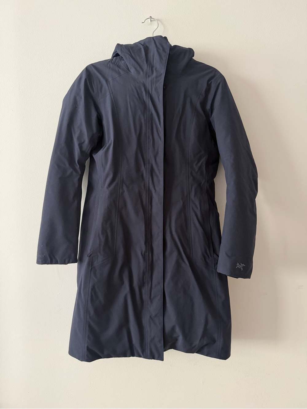 Arc'teryx, Centrale Parka, KINGFISHER Navy Blue, Size XS